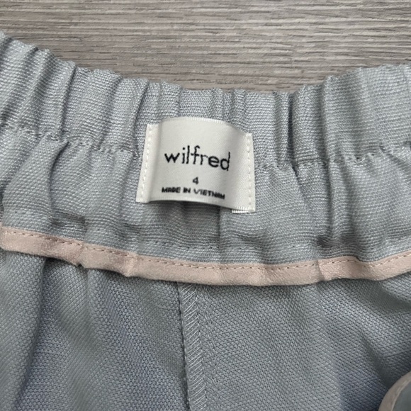 Aritzia Wilfred Fable Linen Short - Pearl Grey - Picture 4 of 5